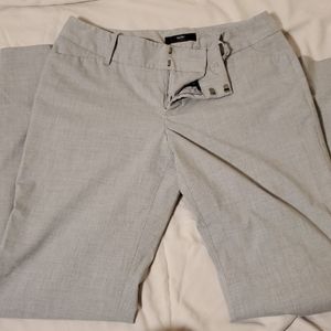 Light grey boot cut trousers